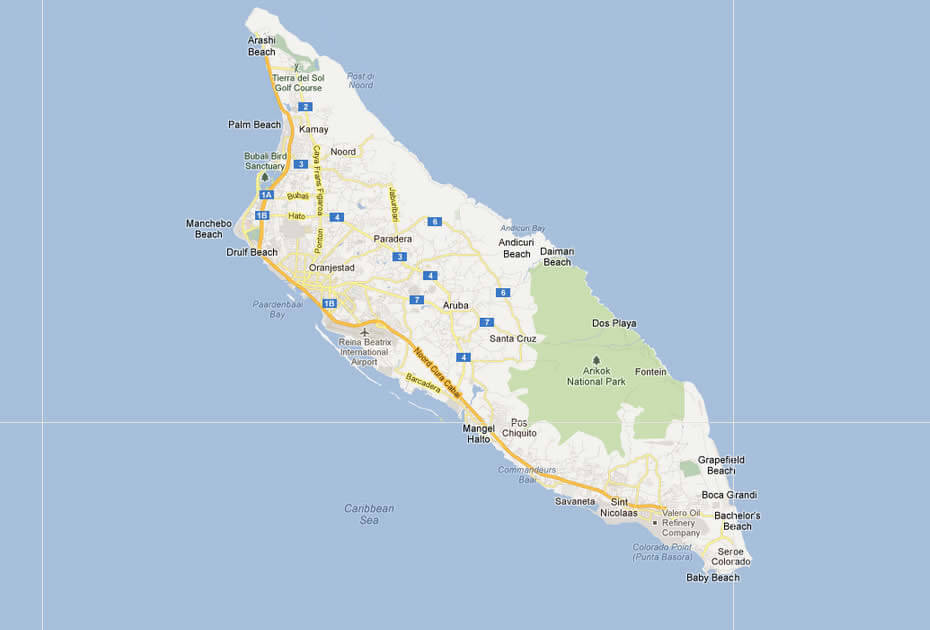 map of Ascension Island